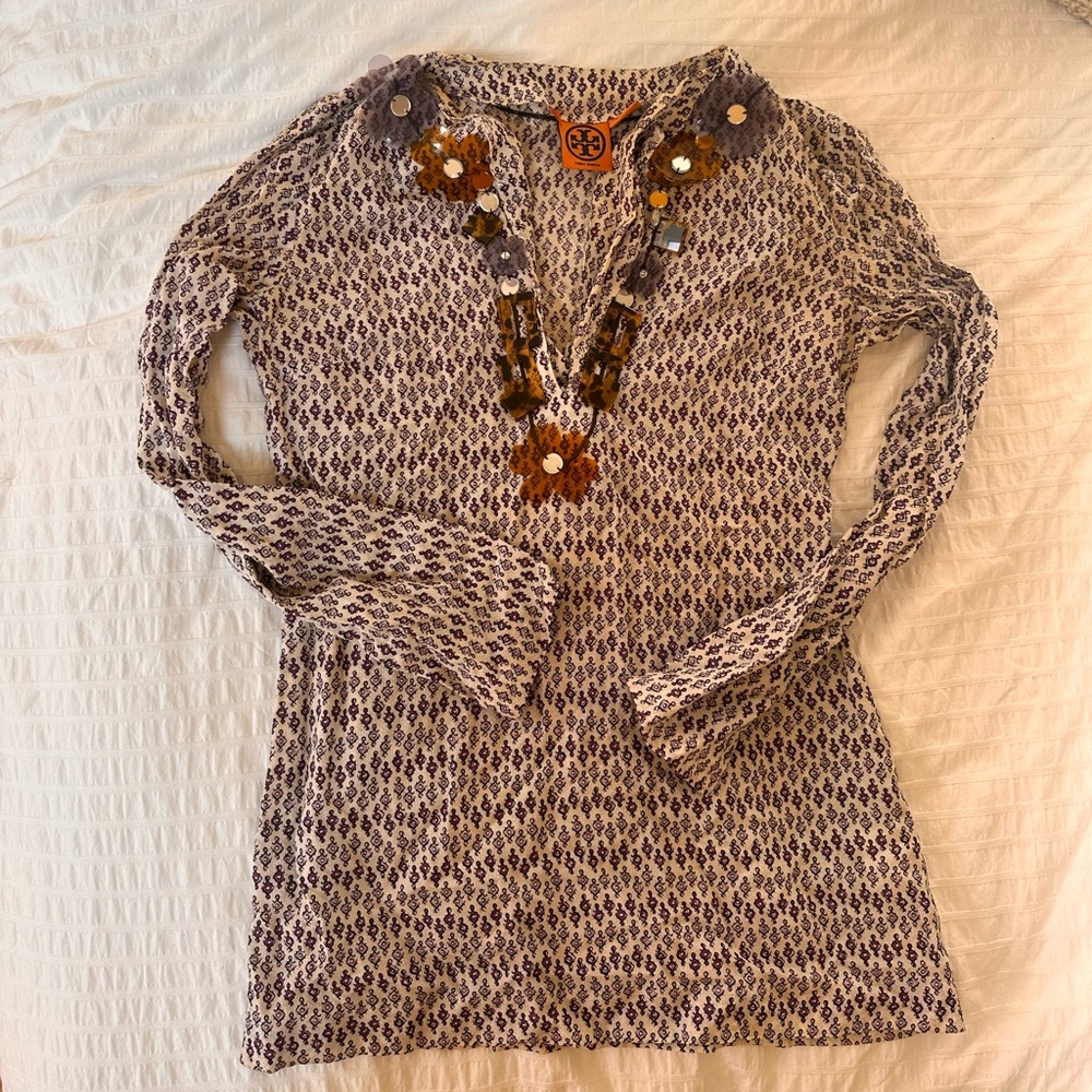 Tory Burch tunic/ coverup
